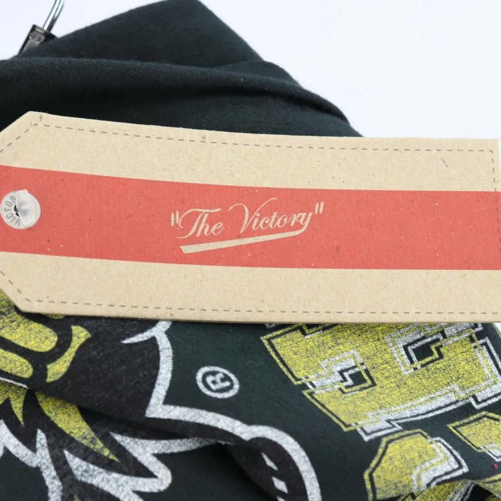 Wichita‎ State Unisex Youth The Victory T-Shirt Black Yellow Short Sleeve XL New